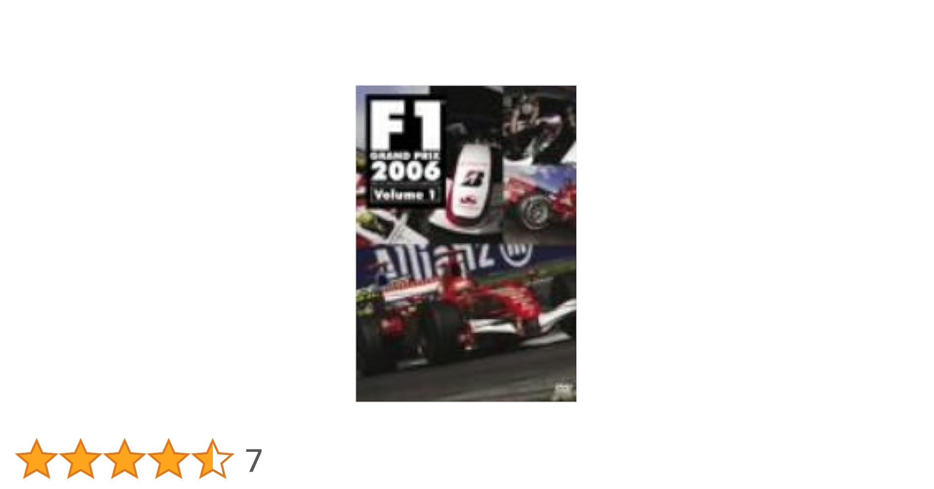 Amazon.co.jp: F1グランプリ 2006 VOL.1 Rd.1~Rd.6 [DVD] : DVD