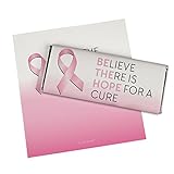 24ct Breast Cancer Awareness Favors Wrappers for Hershey Candy Bars (24 Pack) Pink Ribbon