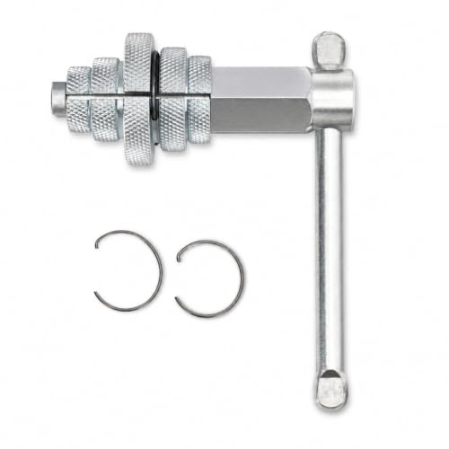 Sobalai 31405 Internal Wrench Tub Drain Removal Tool Compatible with 4-1/2 Internal Pipe Wrench for Model 342.Ideal for Securing or Removing Basins Sink Strainers Bathtubs Silver