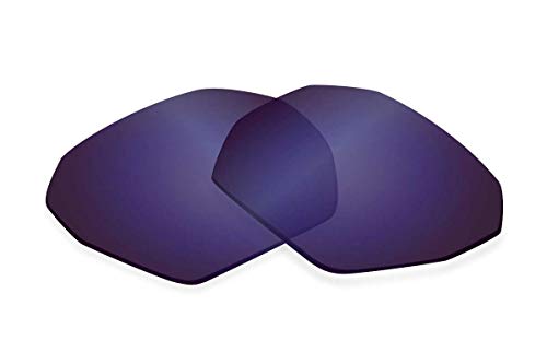 Sunglass Fix Replacement Sunglass Lenses Compatible for Matsuda M3104 46mm (Non-Polarized SFx Edge Blue Mirror Black Pair)