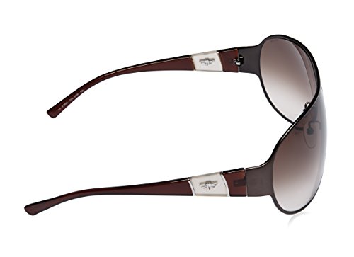 Image of Police Aviator Sunglasses (Brown) (S8553|0K05|Free Size)