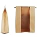 Twdrer 50 Pack Large Kraft Paper Bread Loaf Bag with Clear Front Window,Tin Tie Tab Lock Brown Bakery Coffee Cookie Treat Packaging Bags with 60 PCS Label Seal stickers(14