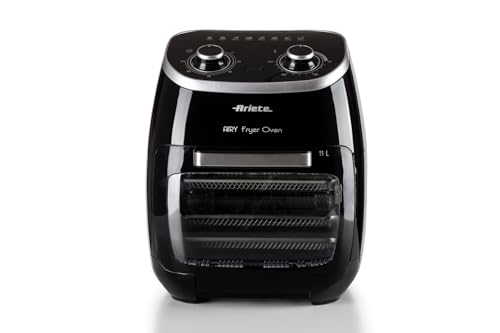 Princess 182070 : recensione, test completo, prezzo Ariete 4619 Airy Fryer Oven - Friggitrice ad Aria e Forno Elettrico con Girarrosto - Cestello Rotante - Essiccatore - 2000 Watt - 11 Litri - Nero