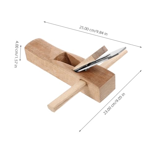 Rabot à main pour bois à coupe réglable pour finition de menuiserie - 2
