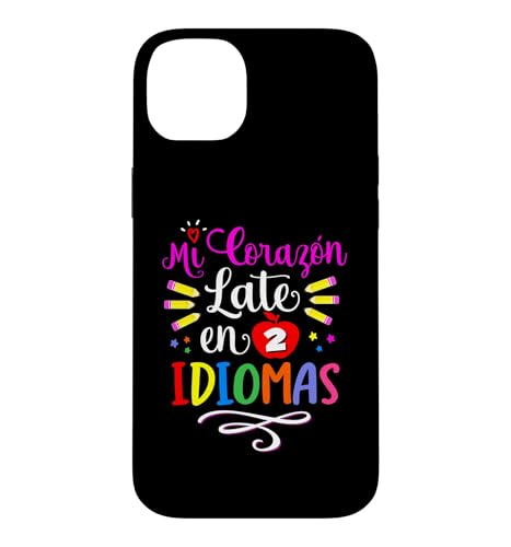 Mi Corazon Late en dos Idiomas �o�C�����K�� �X�y�C���ꋳ�t �X�}�z�P�[�X iPhone 14 Plus �p