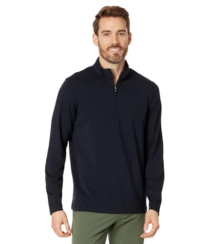 TravisMathew The Heater 1/4 Zip Black 2XL