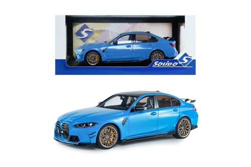 Solido BMW M3 G80 Performance Parts 2025 Modelo Diecast 1:18 miniatura 7
