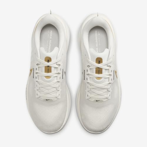 Nike Vomero 17 Women's Road Running Shoes (FB8502-006, Phantom/Light Bone/Sail/Metallic Gold) Size 84