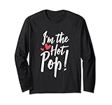 Photo Gallery sono the hot pop funny papa best dad matching family maglia a manica Photo Gallery sono the hot pop funny papa best dad matching family maglia a manica