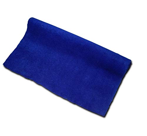 Rotolo Moquette Adesiva liscia 70x150 cm colore Blu Royal fonoassorbente rivestimento acustico Auto pannelli
