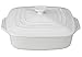 Le Creuset - Casseruola quadrata rivestita in gres porcellanato, 20 cm, colore: Bianco