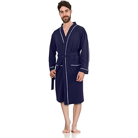NY Threads Luxurious Men's Knit Robe Cover