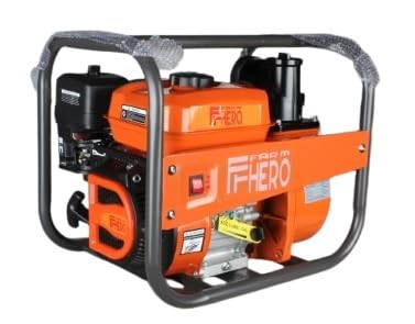 FARMHERO FH30 4-Stroke Petrol Water Pump, Air-Cooled, High-Perfor...