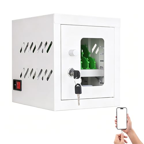 Armoire mobile de recharge pour téléphones portables : station de charge sécurisée USB