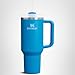STANLEY Quencher H2.0 Tumbler with Handle and Straw 30 oz | Flowstate 3-Position Lid | Cup Holder Compatible for Travel | Insulated Stainless Steel Cup | BPA-Free | Azure