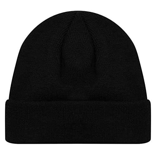 Puma Unisex King Classic Cuff Beanie Cap Hat Accessory Puma Black Mens