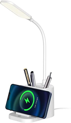 Luminária de Mesa Flexivel LED touch, 3 Tipos de Luminosidade, Fu...