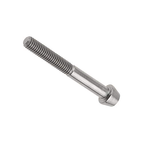 Image of Titanium Ti Bolt M5x9 16 18 20 25 30 35 40 45 50 55 60mm Tapered Head Screws Pack of 4 (M5x40mm, Normal Titanium)