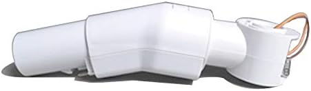 Replacement Part For Electrolux Vacuum Cleaner White Elbow Works with 6500, Epic, Guardian # compare to part 62226