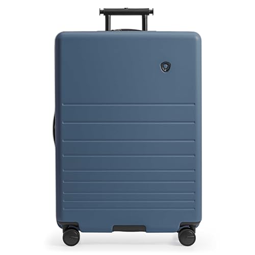 Image of Traveler's Choice Markham Hardside Expandable Luggage with Hinomoto Spinner Wheels, 30-Inch Large, Navy