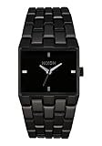 NIXON Ticket A1262 - All Black - 50m Water Resistant Men's Analog Fashion Watch (34mm Watch Face, 30mm-23mm Stainless Steel Band)