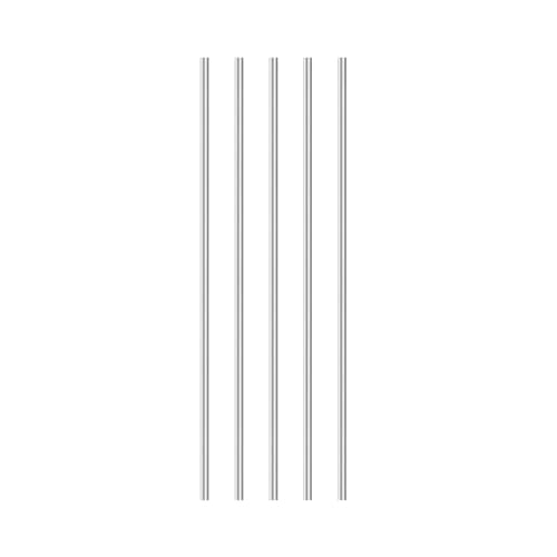 Rebower 304 XeX|̎~_ [htgp` eVtg DIYNtg ͌^s@ ͌^D ͌^ԂɓKp] 2mmx300mm Vo[g[ 5