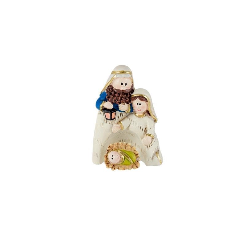 DRW Mysterium Birth Children's Style Set of 2 Hand-Painted Resin 4 x 2 x 5.5 cm