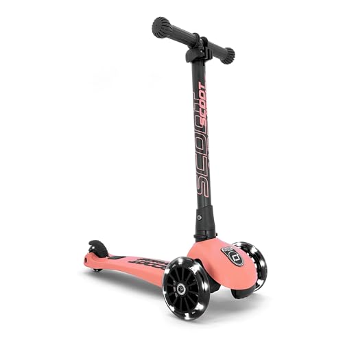 Scoot & Ride Highwaykick 3 LED Scooter Roller Kunststoff/Metall Peach,...