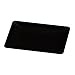Solia PL20253 Mini Rectangular Fluid Plate, 3-19/32" Length x 2-25/64" Width x 25/64" Height, Black (Case of 200)