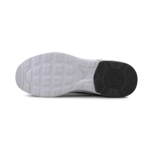 Image of PUMA Unisex's Electron Street Era Black-Dark Shadow White Running Shoe (37412601) (11 UK), Puma Black-Dark Shadow-Puma White