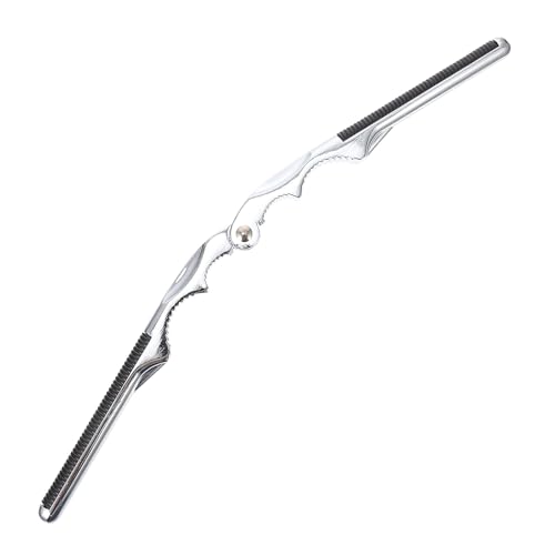 Angoily Alicates de Presión para Nueces y Mariscos de Acero Inoxidable Pinzas Duraderas para Abrir Cáscaras Duras Herramienta Portátil para Langosta Cangrejo y Nueces Diseño Ergonómico