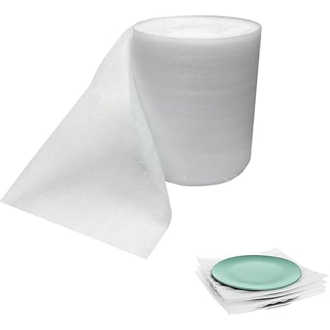 WAUPPY Foam Wrap Roll 10"x50' Cover
