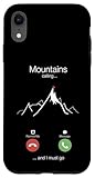 custodia per iphone xr the mountains are calling and i must go