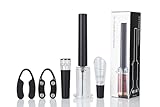 Wine Air Pressure Pump Bottle Opener Set,Simple Wine Pump Cork Remover Corkscrew,Efficient Corkscrew Bottle Opener,Easy Screw Out Tool, Perfect Wine Gift For Wine Lovers. (5)