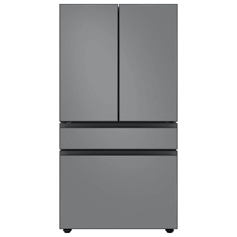 Samsung RAF36DMM31 Bespoke 4-Door French Door Refrigerator Panel - Middle Panel - Gray Glass on Fridge.com