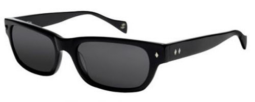 Tres Noir 45's TN-FO-001 S.Black Smoke Lens Handmade Men's Eyewear Sunglasses