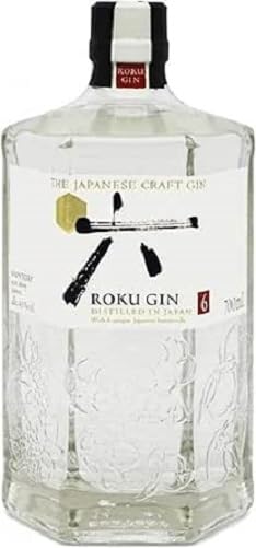 Roku Gin 43%, 700ml con Bolsa