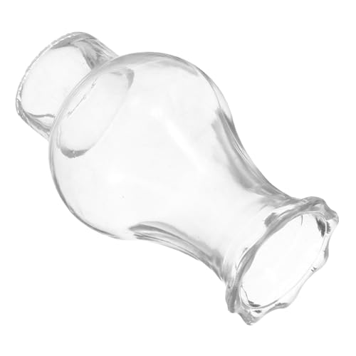 DIKACA Glass Lampshade for Kerosene Lantern Vintage Outdoor Camping Light Shade Glass Cover Replacement for Oil Lamp for Table Lamp