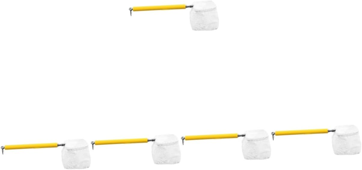 TOYANDONA 5pcs Aquarium Net Extendable Handle Fish Tank Net Fine Mesh Small for Fish Fry Catch Multi-Function Tool