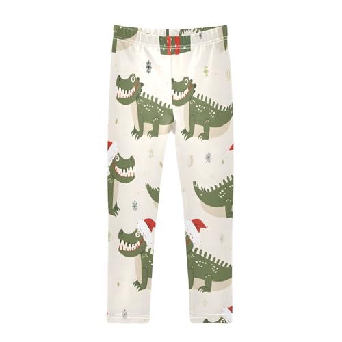 Bolaz Toddler Girls Leggings Printed Yoga Pants Leggings Crocodiles Hats for Kids