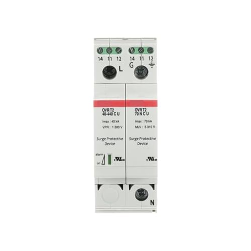 Parasurtenseur OVR T2 1N 40-440 P QS monobloc pour tableau électrique
