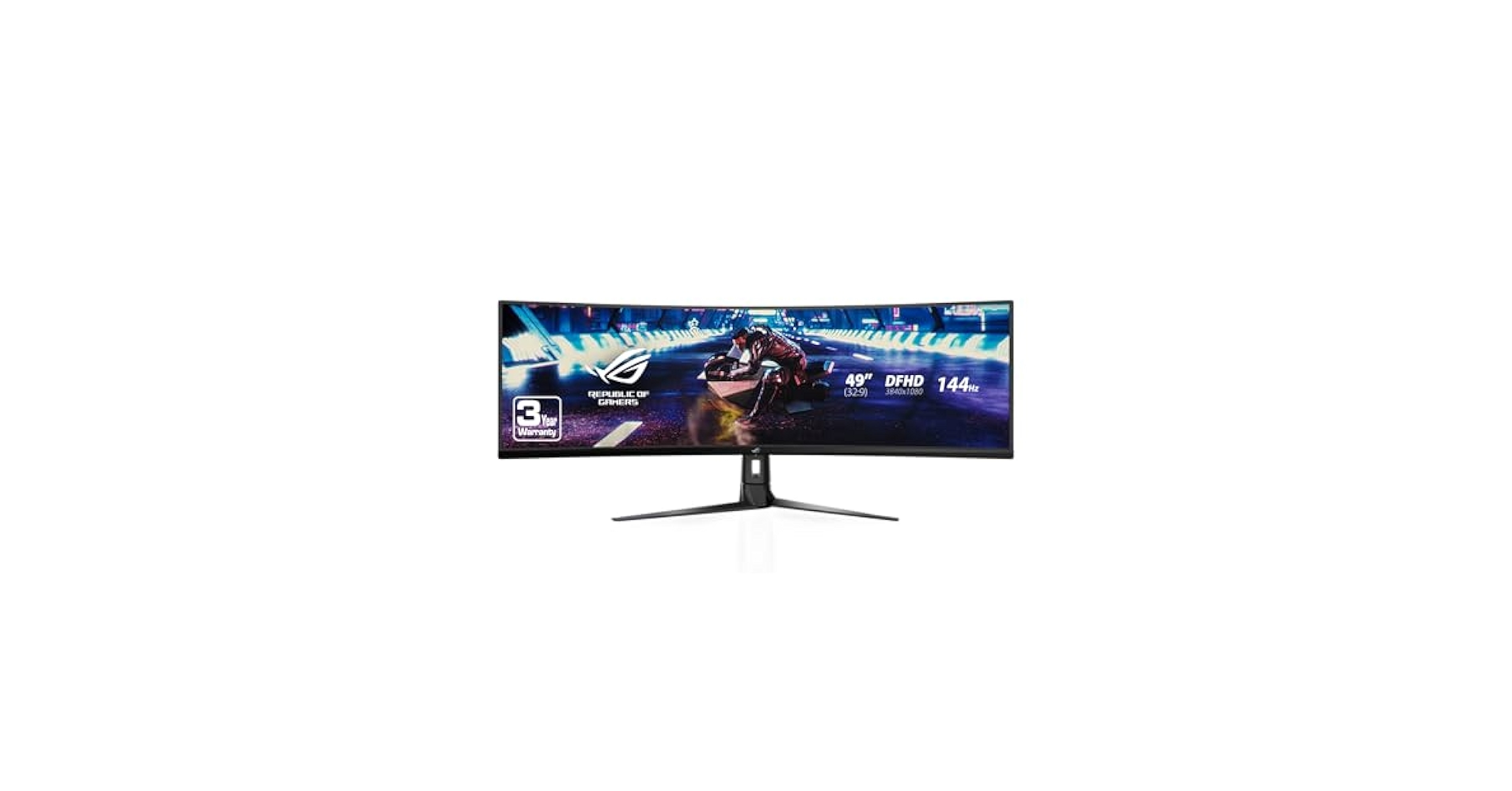 ASUS ROG Strix XG49VQ [49インチ ブラック] Amazon.com: Asus ROG Strix XG49VQ 49” Curved Gaming FreeSync