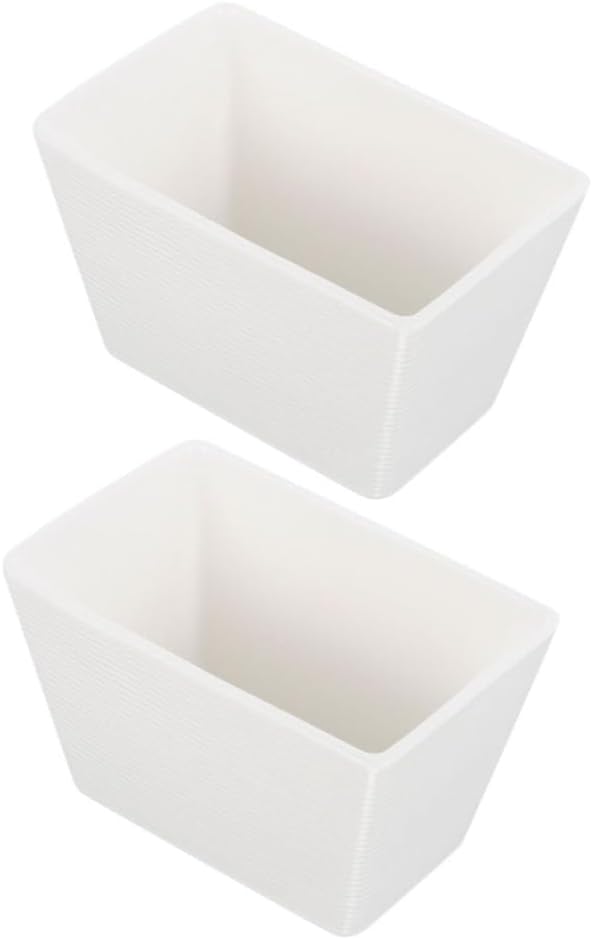 Veemoon 2pcs Ceramic Sugar Holders Set Striped Design for Tea Bags Sugar Packets Compact Storage for Kitchen Cafe for Friends Family