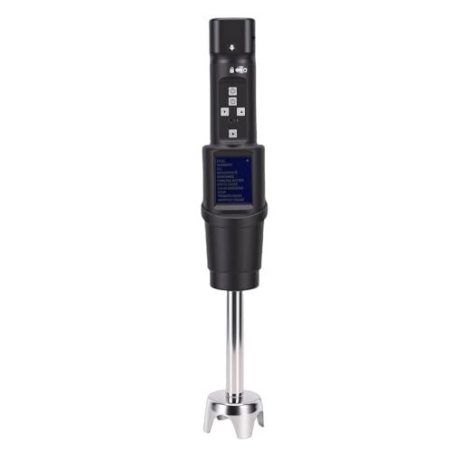 SEAFRONT Batidora Comercial de Mano Eléctrica con Cable de 300W con Motor sin Escobillas para Batidos, Purés y Salsas (Enchufe de la UE 100-240V)