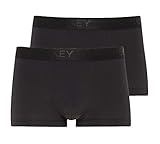 Diseño sin abertura Jockey® Microfiber Air Short Trunk 2 Pack Negro XXL