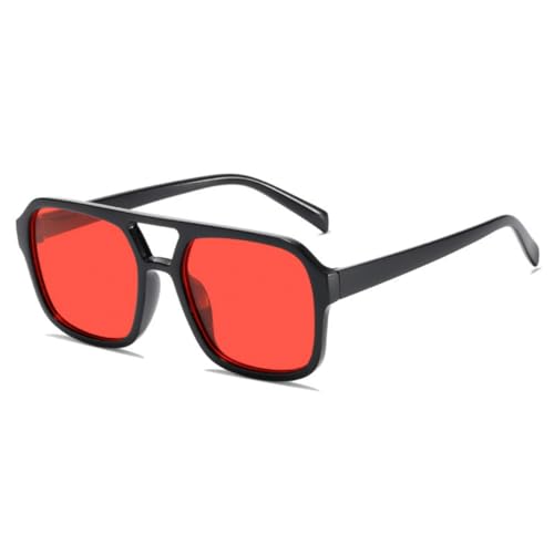 IKUVNA Retro 70s Square Aviator Sunglasses