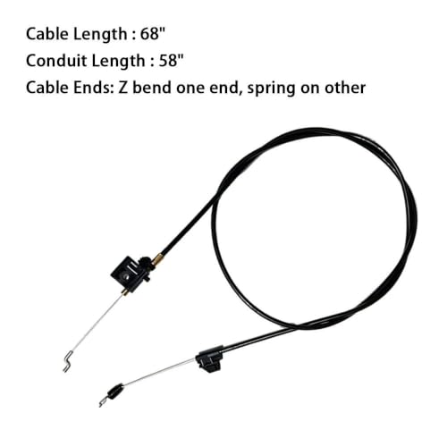 Cable de acelerador para solucionar tirones en cortacésped Craftsman 5