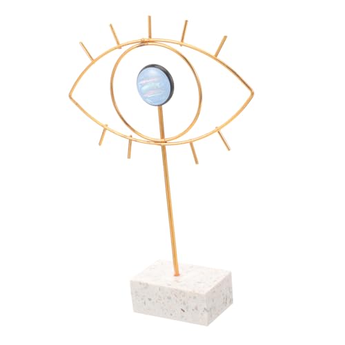 FUNOMOCYA 1 Pieza De Adornos para Ojos Adorno De Escritorio Herrajes Creativos Adorno En Forma De Ojo Herrajes para Ojos Herrajes Modernos Herrajes Decorativos Muebles De Hotel