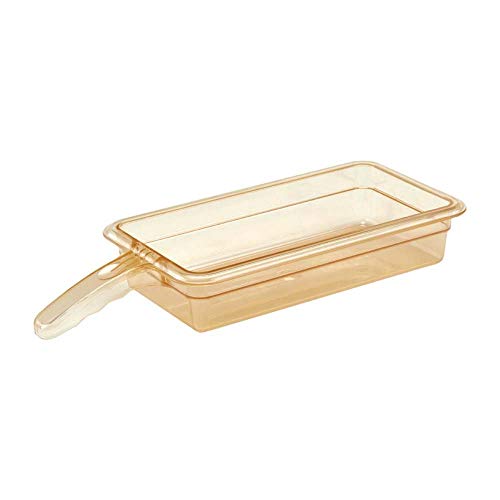 Cambro 32HP1H-150 - Recipiente resistente al calor con asa, ámbar, 17,6 cm x 32,5 cm Cover