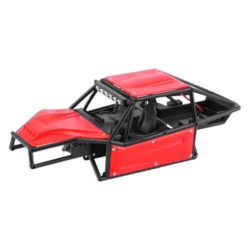 Pièces de mise à niveau TRX4M châssis nylon rouge GLOBACT 1/18
